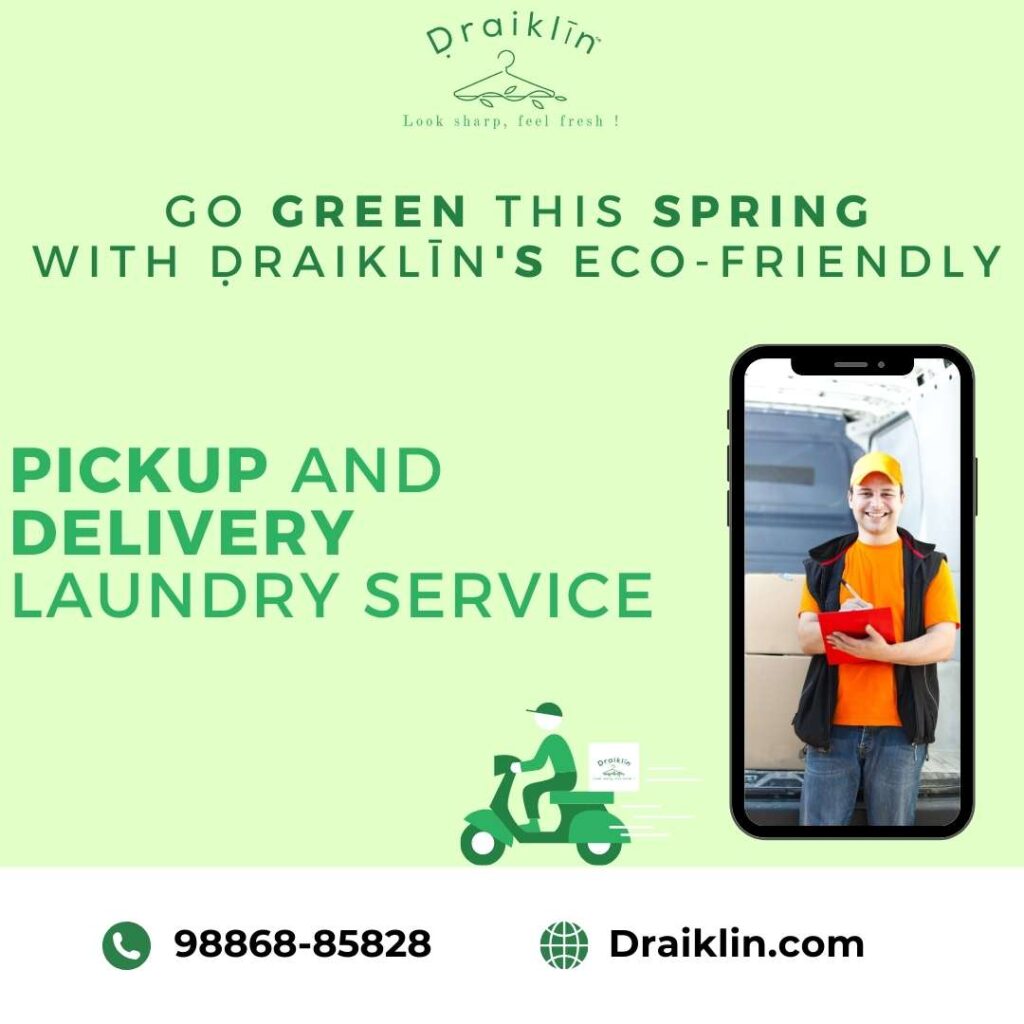 Go Green This Spring With Draiklin's Eco-Friendly Pickup And Delivery Laundry Service