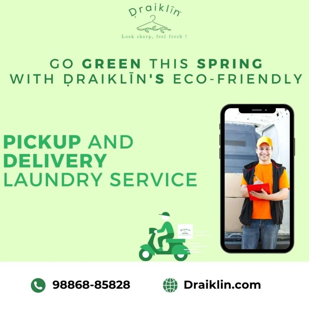 Go Green This Spring With Draiklin's Eco-Friendly Pickup And Delivery Laundry Service